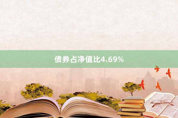 债券占净值比4.69%