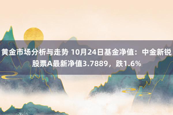 黄金市场分析与走势 10月24日基金净值：中金新锐股票A最新净值3.7889，跌1.6%