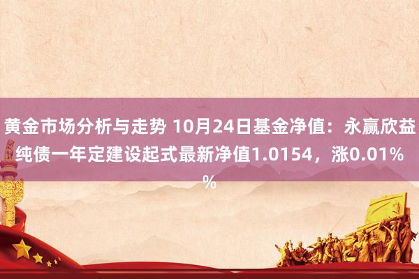 黄金市场分析与走势 10月24日基金净值：永赢欣益纯债一年定建设起式最新净值1.0154，涨0.01%