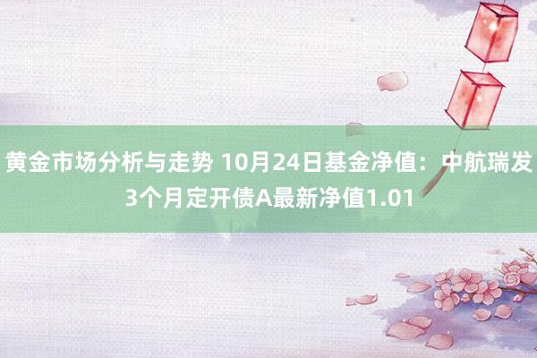 黄金市场分析与走势 10月24日基金净值：中航瑞发3个月定开债A最新净值1.01