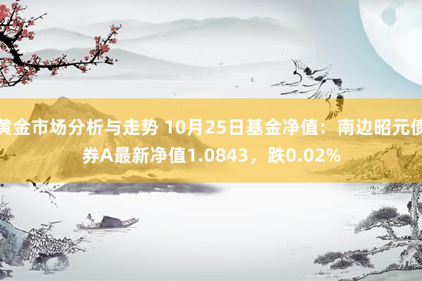 黄金市场分析与走势 10月25日基金净值：南边昭元债券A最新净值1.0843，跌0.02%