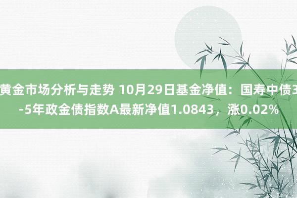 黄金市场分析与走势 10月29日基金净值：国寿中债3-5年政金债指数A最新净值1.0843，涨0.02%