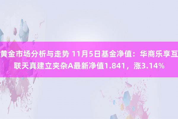 黄金市场分析与走势 11月5日基金净值：华商乐享互联天真建立夹杂A最新净值1.841，涨3.14%