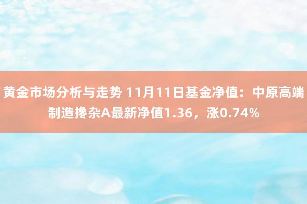 黄金市场分析与走势 11月11日基金净值：中原高端制造搀杂A最新净值1.36，涨0.74%