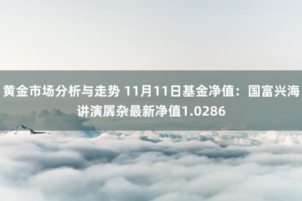 黄金市场分析与走势 11月11日基金净值：国富兴海讲演羼杂最新净值1.0286