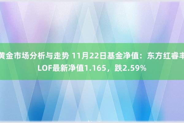 黄金市场分析与走势 11月22日基金净值：东方红睿丰LOF最新净值1.165，跌2.59%