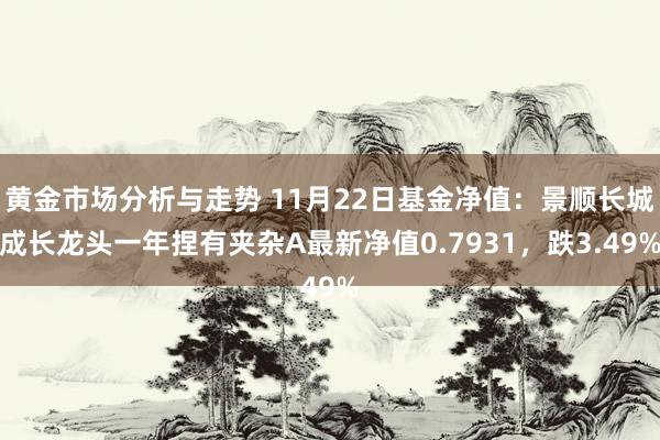 黄金市场分析与走势 11月22日基金净值：景顺长城成长龙头一年捏有夹杂A最新净值0.7931，跌3.49%