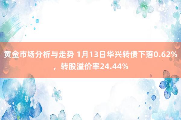 黄金市场分析与走势 1月13日华兴转债下落0.62%，转股溢价率24.44%